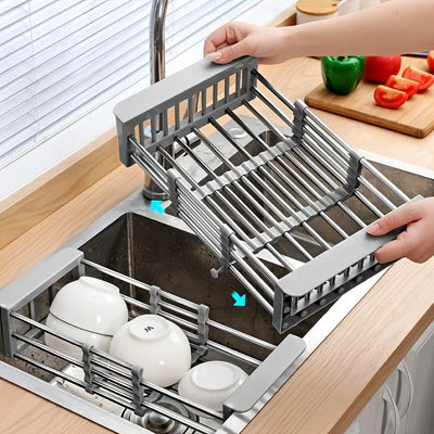 Stainless Steel Kitchen Basket - Design Inn