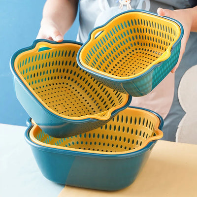 Kitchen Strainer Draining Basket - Design Inn