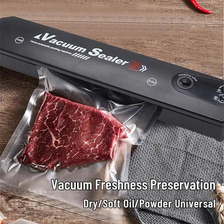 Commercial Vacuum Sealer Machine Seal A Meal Food System Sealing Machine 60kpa Food Sealing Machine, Free 10 Food Bags, Easy to Clean, Simple to Opera