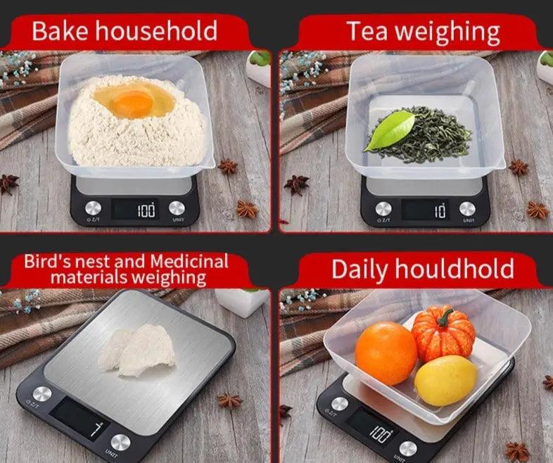 AIRMSEN 15kg Kitchen Scale Household Electronic Digital Food Scale Cooking  Baking Scale Kitchen Measuring Tool Stainless Steel – Zhongshan Anjielo  Smart Technology Co., Ltd