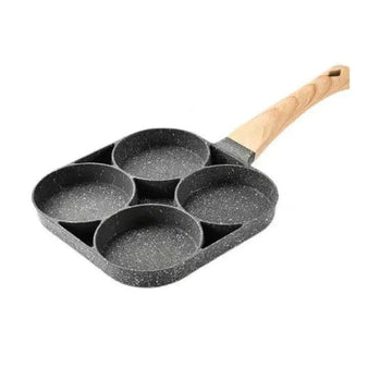  DIIG Egg Pan Non Stick Pancake Pan, 4-Cup Nonstick Egg Frying  Pan, Granite Mini Egg Cooker Pan for Breakfast, Small Egg Skillet Suitable  For Gas Stove & Induction Top: Home 