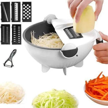 12-In-1 Multi-Function Food Chopper Vegetable And Fruit Manual Shredding  And Slicing Machine Vegetable Cutter Silk Cutter - AliExpress